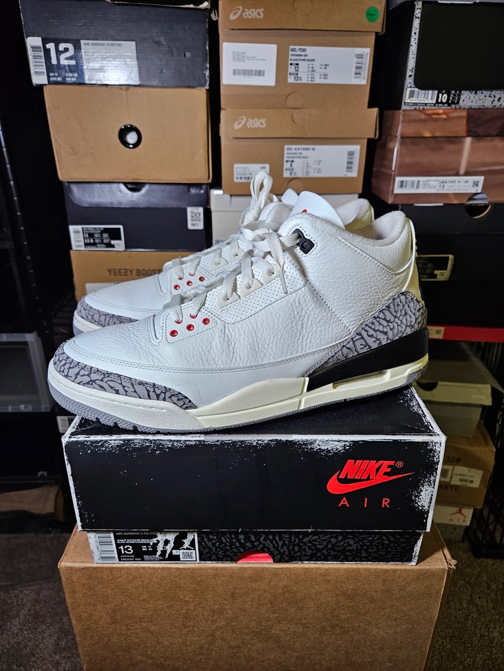 Air Jordan 3 Retro Mid White Cement Reimagined